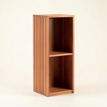Spruce Branch Narrow Cubby Tower - Terracotta (synthetic illustration; no displayed measurements)