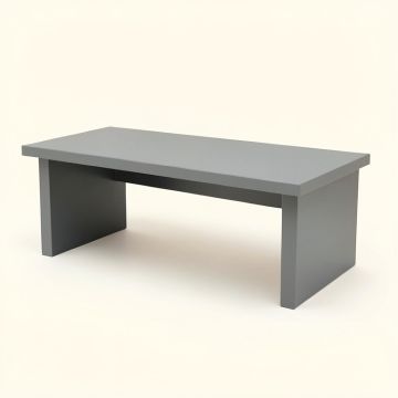 Spruce Crest Desktop Monitor Riser - Gray (synthetic illustration; no displayed measurements)
