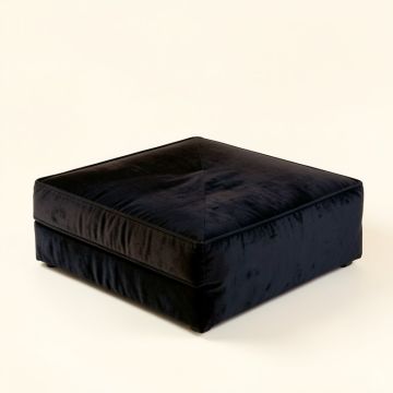 Cielito 78.1 '' Velvet Square Arm Sleeper (synthetic illustration; no displayed measurements)