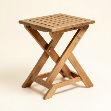 Treyton Wooden Folding Side Table (synthetic illustration; no displayed measurements)