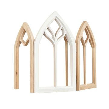 3 Piece Gothic Church Window Wall Décor Set