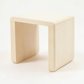 Meadow Branch Side Table - Cream (synthetic illustration; no displayed measurements)