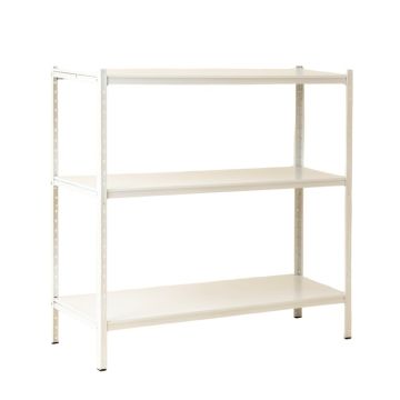 Brook Canyon Empty Seed-Starting Shelving Unit Without Lights - White (synthetic illustration; no displayed measurements)