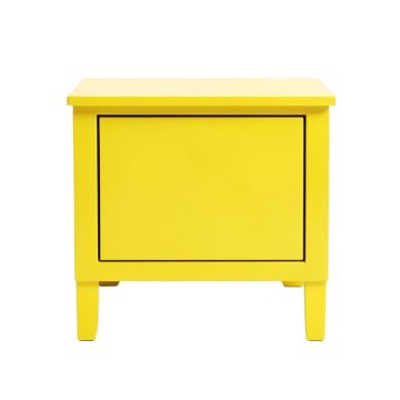 Langsey 1 - Drawer Nightstand In Yellow