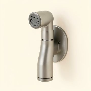 Single Handle Wall Mounted Tub Spout With Handshower (synthetic illustration; no displayed measurements)