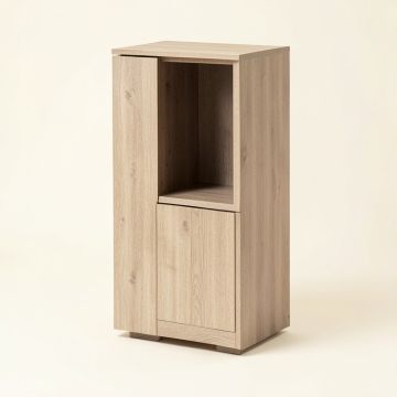 Issac 22 '' W X 32 '' H X 11.8 '' D Free-Standing Bathroom Cabinet (synthetic illustration; no displayed measurements)