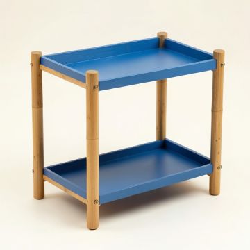 Briar Bluff Empty Countertop Canister Rack - Blue (synthetic illustration; no displayed measurements)