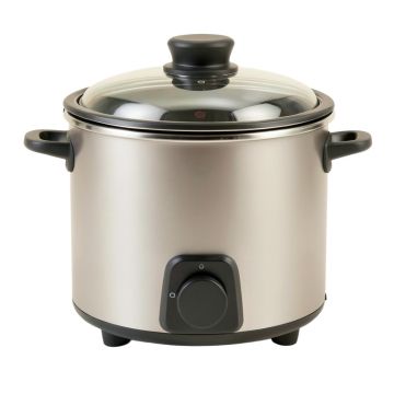 Aroma 5 Qt . Cool Touch Digital Rice Food Steamer And Slow Cooker