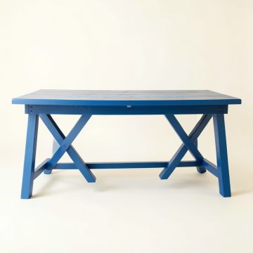 Wren Bend Empty Workshop Workbench - Blue (synthetic illustration; no displayed measurements)