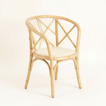 Cove Falls Dining Chair - Ivory (synthetic illustration; no displayed measurements)
