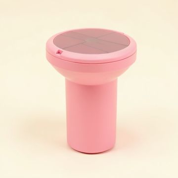 Pink Solar Powered Pathway Light (synthetic illustration; no displayed measurements)