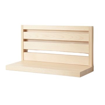 Shore Dell Wall-Mounted Entryway Organizer Shelf - Ivory