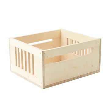 Flint Branch Empty Furniture-Style Pet Crate - Ivory