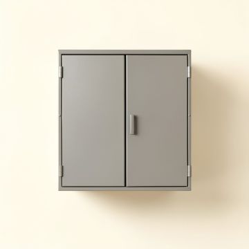 Briar Bluff Wall-Mounted Laundry Cabinet - Gray (synthetic illustration; no displayed measurements)