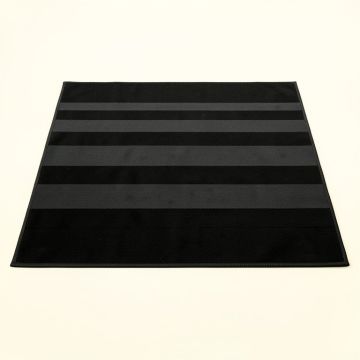 Rowan Bluff Rectangular Outdoor Rug - Black (synthetic illustration; no displayed measurements)