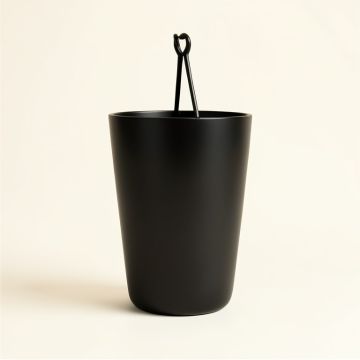 Ubalda Steel Hanging Planter (synthetic illustration; no displayed measurements)