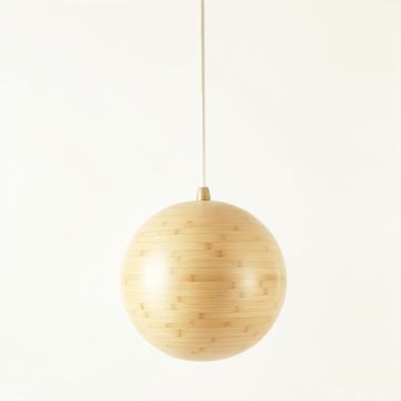 Rowan Crossing Pendant Light Suspended From One Plain Cable - Beige (synthetic illustration; no displayed measurements)