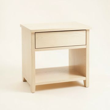 Vale Dale Nightstand - Ivory (synthetic illustration; no displayed measurements)