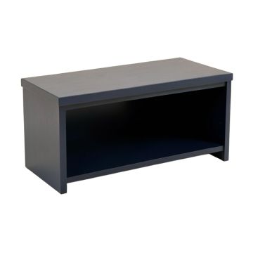 Field Crest Shoe Storage Bench - Navy (synthetic illustration; no displayed measurements)