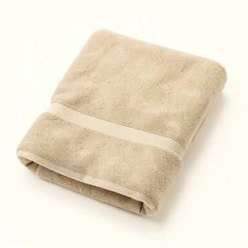 Holly Bluff Bath Towel - Beige (synthetic illustration; no displayed measurements)