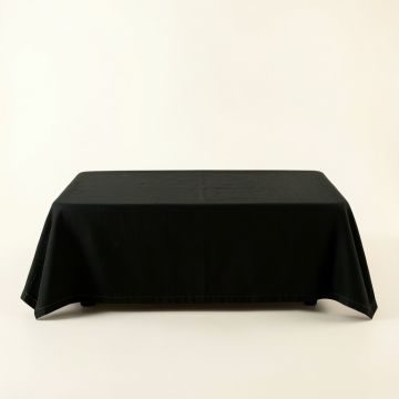 Linden Edge Flat Bed Sheet - Black (synthetic illustration; no displayed measurements)