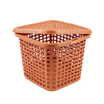 Stone Arc Laundry Hamper - Terracotta