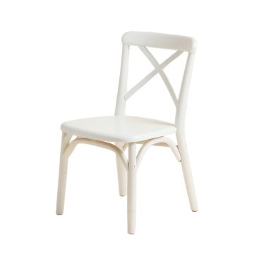 Dune Bend Dining Chair - White