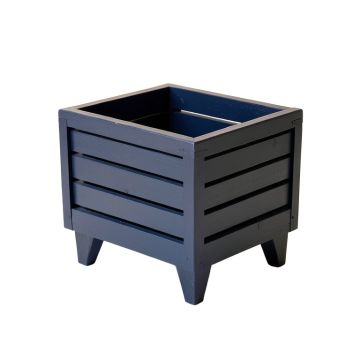 Aspen Bridge Empty Raised Planter - Navy