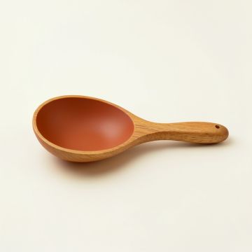 Birch Arc Cooking Spoon (synthetic illustration; no displayed measurements)