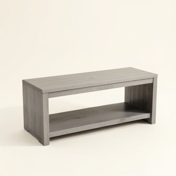 Wren Bend Indoor Bench - Gray (synthetic illustration; no displayed measurements)
