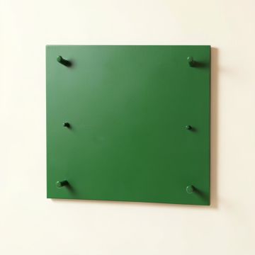 Meadow Bend Empty Wall-Mounted Tool Organizer Panel - Green (synthetic illustration; no displayed measurements)