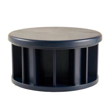 Cove Crossing Shoe Storage Bench - Navy