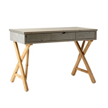 Cliff Edge Writing Desk - Gray