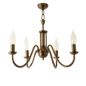 Trista 6-Light Candle Style Globe Chandelier (synthetic illustration; no displayed measurements)