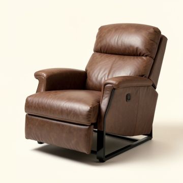 Hadnot 33.07 '' Wide Faux Leather Power Lift Assist Standard Recliner (synthetic illustration; no displayed measurements)