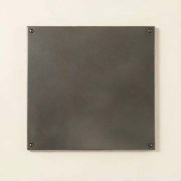 Metal Enter Sign Graphic Art On Plaque (synthetic illustration; no displayed measurements)
