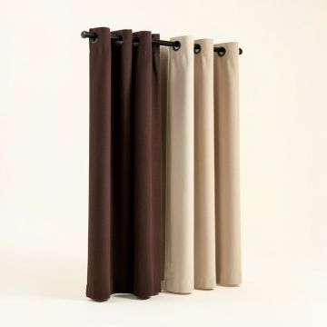 Ringold Solid Blackout Thermal Grommet Single Curtain Panel (synthetic illustration; no displayed measurements)