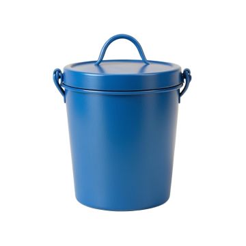 Slate Bluff Storage Canister With Lid - Blue