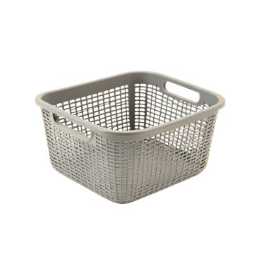 Alder Brook Empty Storage Basket - Gray
