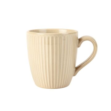 Shore Arc Ceramic Mug - Beige