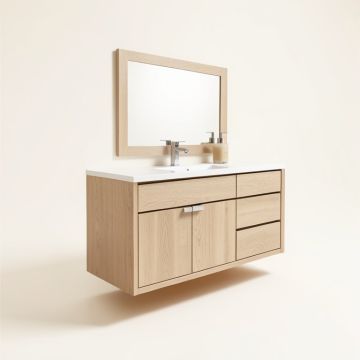 Frechette 49 '' Single Bathroom Vanity Set (synthetic illustration; no displayed measurements)