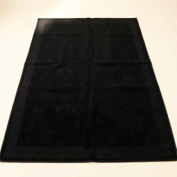 Wren Brook Rectangular Area Rug - Black (synthetic illustration; no displayed measurements)