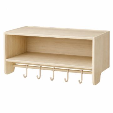 Linden Bluff Empty Mug-Storage Cabinet Insert - Cream