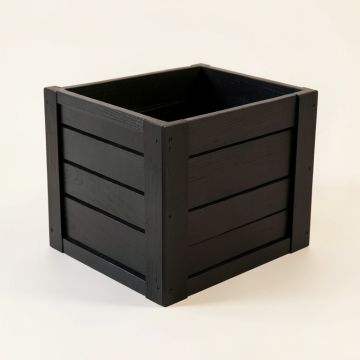 Dune Branch Empty Furniture-Style Litter Enclosure - Black (synthetic illustration; no displayed measurements)