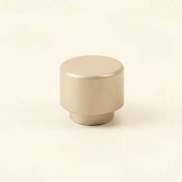 River Crest Cabinet Knob Without Packaging - Beige (synthetic illustration; no displayed measurements)
