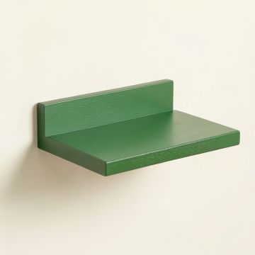 Fern Crest Wall-Mounted Cat Perch - Green (synthetic illustration; no displayed measurements)