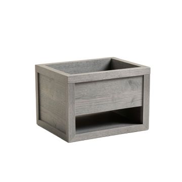 Briar Bend Empty Raised Planter - Gray