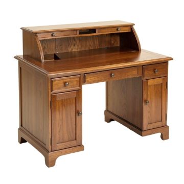 Marquis Solid Wood Secretary Desk With Hutch