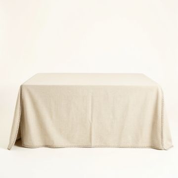 Harbor Dell Flat Bed Sheet - Beige (synthetic illustration; no displayed measurements)