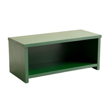 Heath Edge Shoe Storage Bench - Green (synthetic illustration; no displayed measurements)